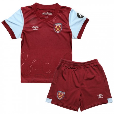 West Ham United Domácí 2023-24 - Dětské Fotbalové Dresy (S/S)